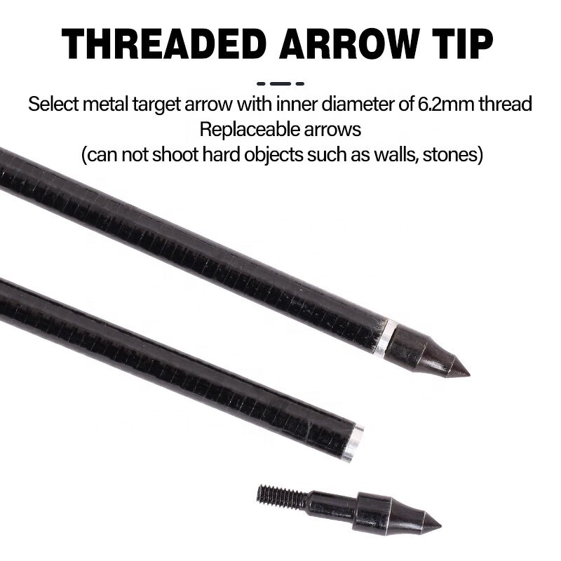 Fiberglass Arrow Factory - 8 mm Hunting Compound Recurve Bow Target