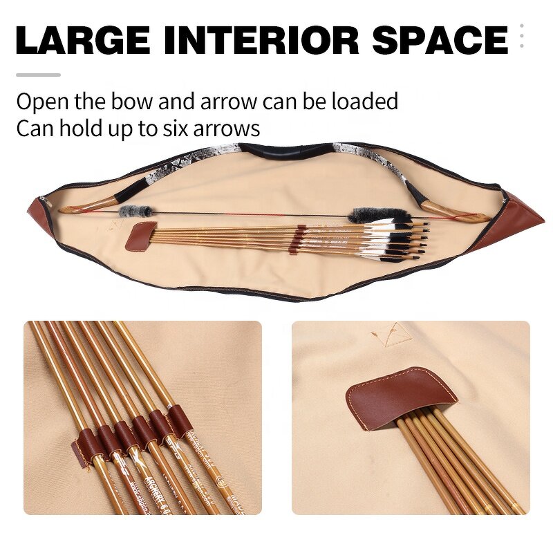 Bow Bag Factory - Traditional Mongolian Takedown Horse Longbow Leather