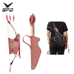 Arrow Quiver Factory - Hot Sale Traditional Longbow Set Adjustable Leather
