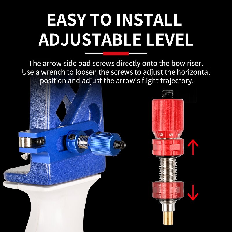 Bow Cushion Plunger Factory - Recurve Bows Aluminum Alloy Rest Clicker