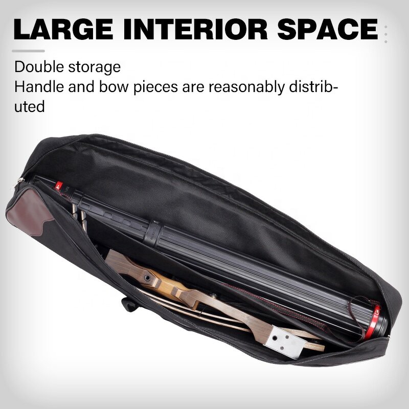 Recurve Bow Bag Kit Factory - Traditional Take Down Longbow Lightweight Storage