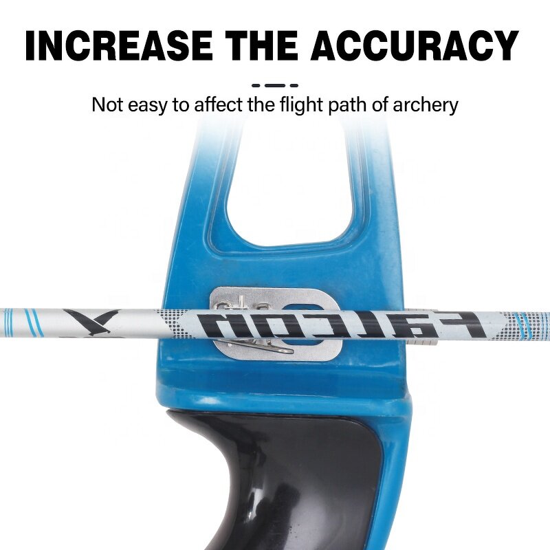 Arrow Rest Factory - Recurve Longbow Steel Metal Fiberglass Arrows