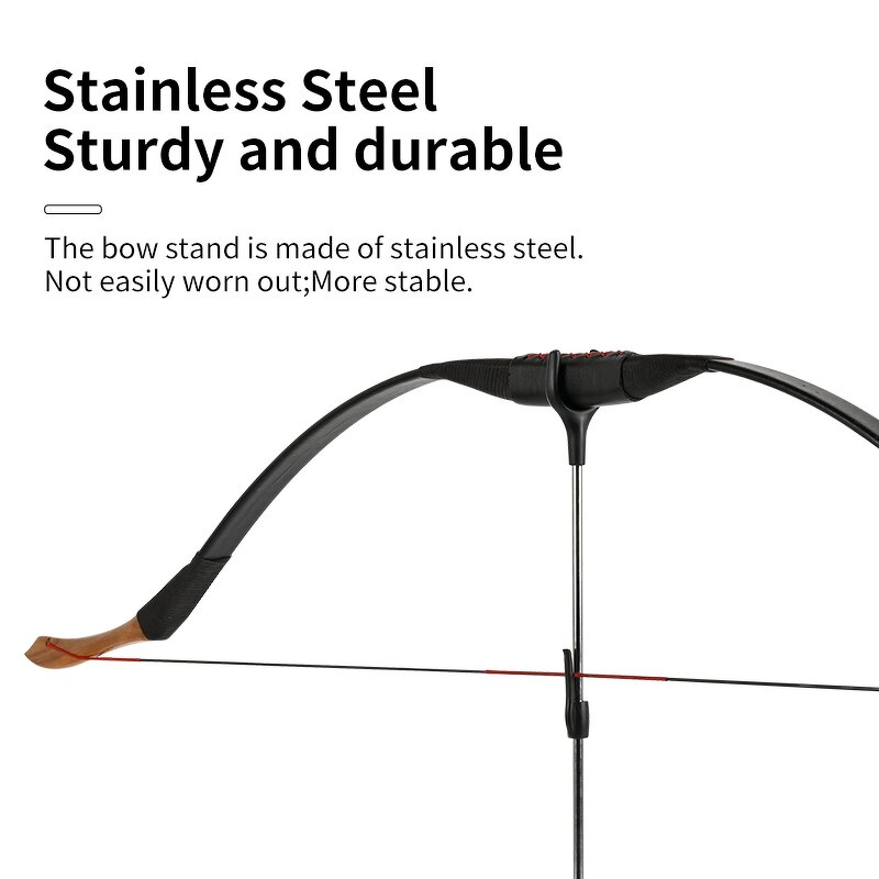 Recurve Bow Stand Factory - Foldable Holder Traditional Takedown Longbow