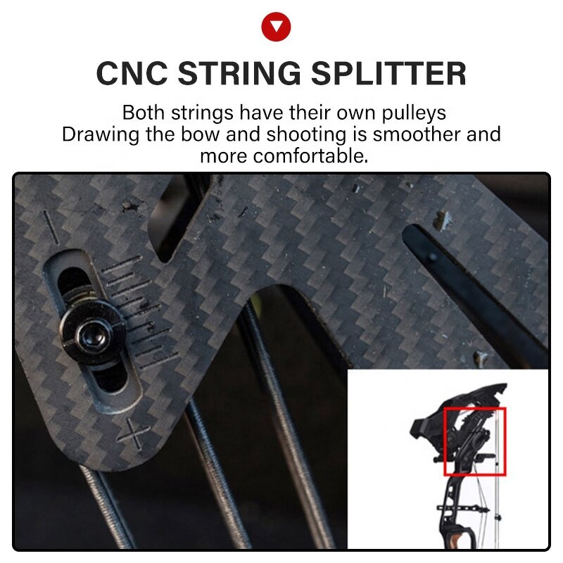 Steel Ball Compound Bow Factory - 20-60lbs Alloy Dual-use Hunting Training