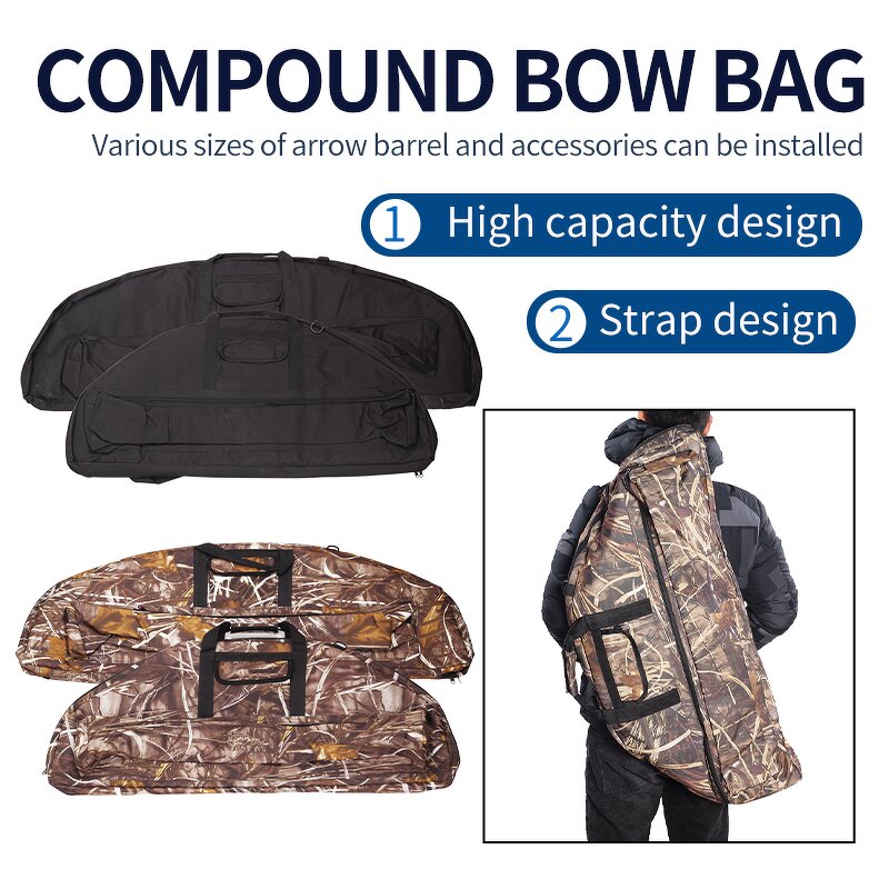 Compound Bow Bag Factory - Hunting Protective Waterproof Backpack Hard Case