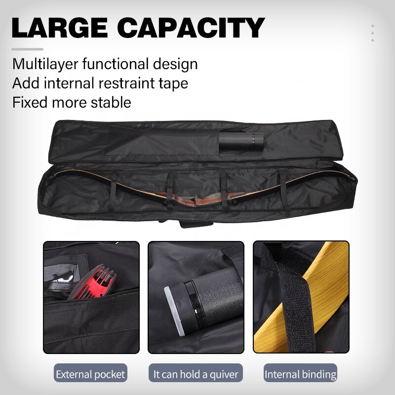 Bow Bag Factory - Traditional Recurve Straight Bows Arrow Back Handbag