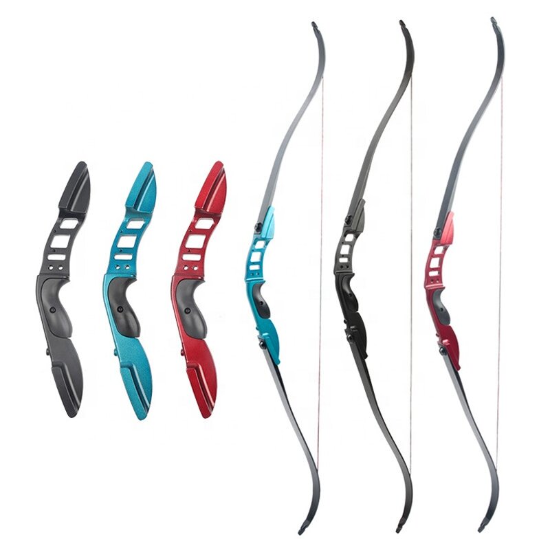 Recurve Bow Factory - 58 Inch 25-50 Lbs Aluminum Alloy Fiberglass Limbs