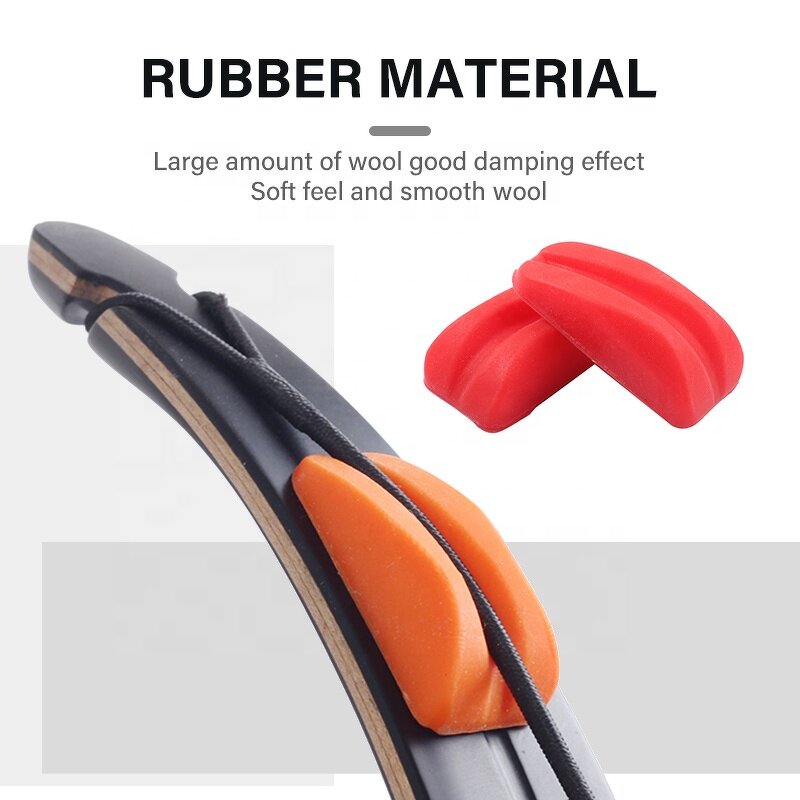 Bow Tip Pad Stabilizer Factory - Hunting Recurve Bow Shock-Absorbing Rubber