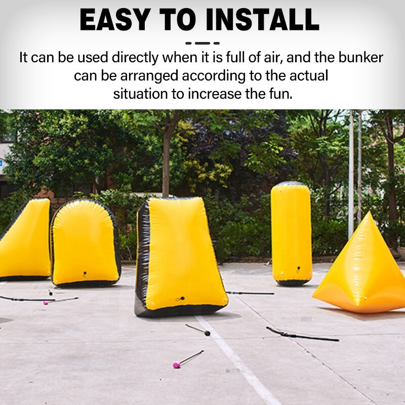 CS Game Inflatable Bunker Factory - Paintball Recurve Bow Foam Tip Arrows