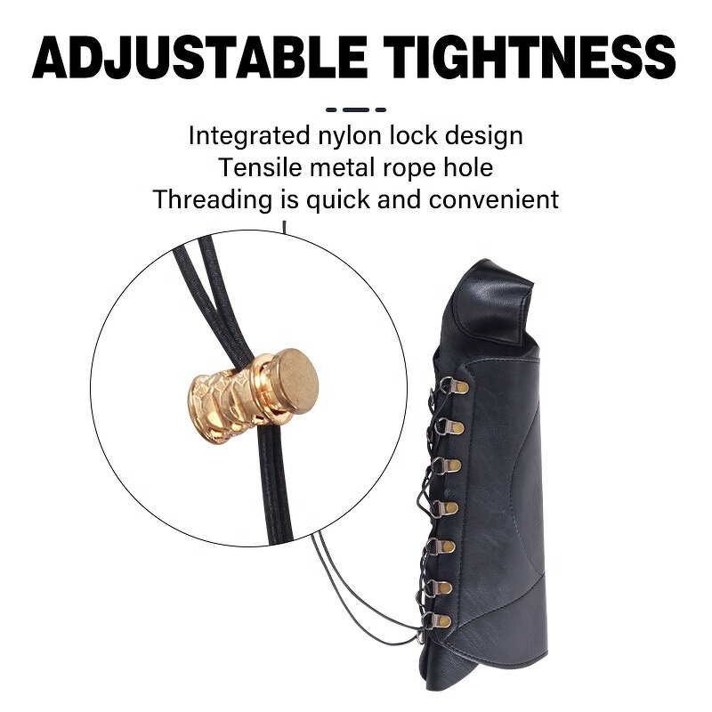 Arm Guard Factory - Traditional Recurve Bow Cowhide Leather Lightweight