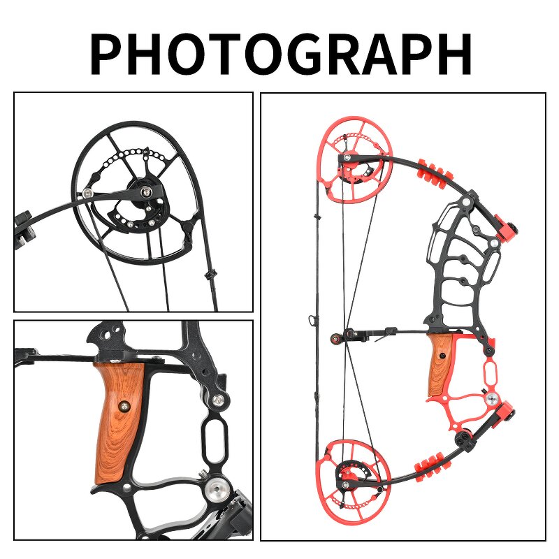 Compound Bow Factory - Hunting Metal Limb Stabilizer Peep Sight Adjustable