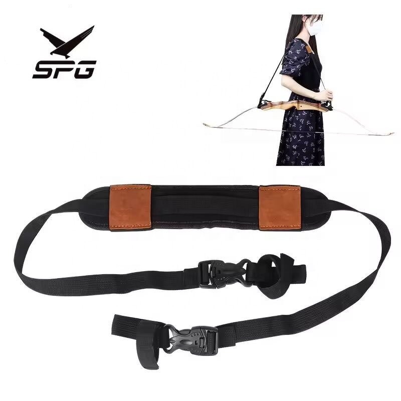 Compound Bow Bag Factory - Leather Shoulder Strap Waterproof Backpack Belt