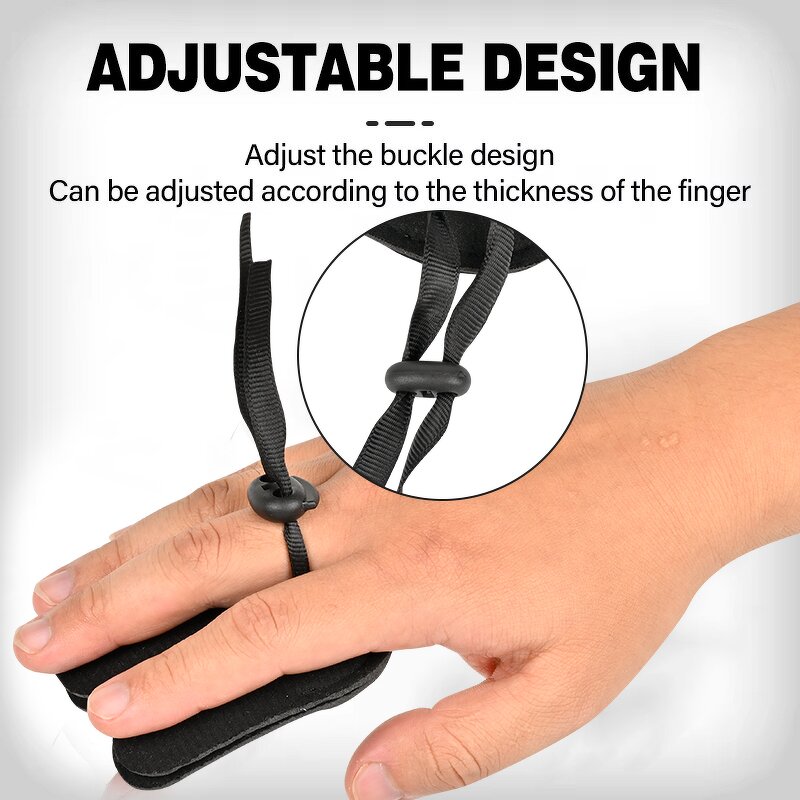 Finger Guard Tab Factory - Recurve Bow Traditional Longbow Leather Protective