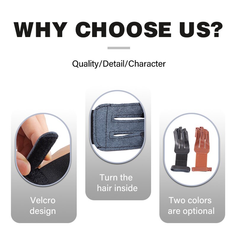 Archery Gloves Factory - Three Fingers Traditional Bow Takedown Longbow