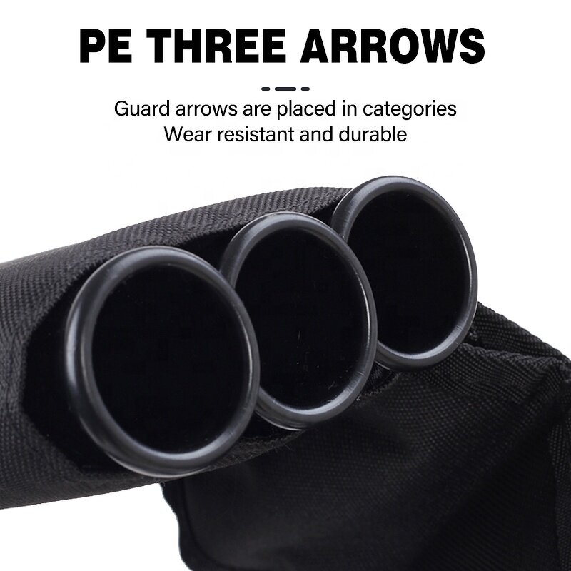 Arrow Quiver Factory - Hunting Compound Bow Double Harness Belt 3 Tube