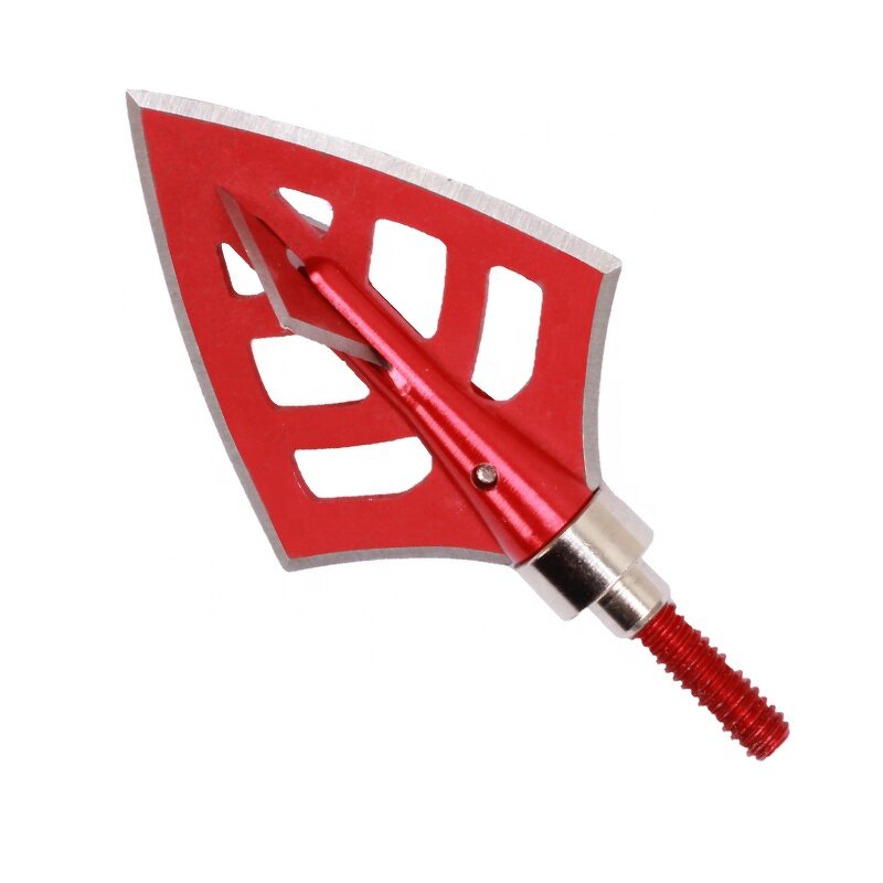 Hunting Broadheads Factory - 100 Grain Aluminium Alloy ID 6.2 mm Carbon