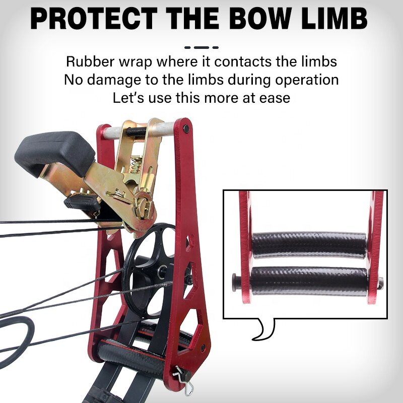 Compound Bow Press Factory - Portable Bowstring Tuning Limbs Bracket