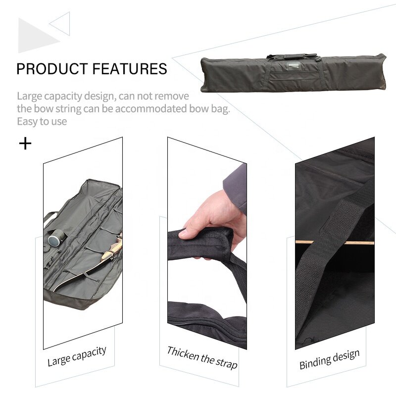 Bow Bag Factory - Traditional Recurve Straight Bows Arrow Back Handbag