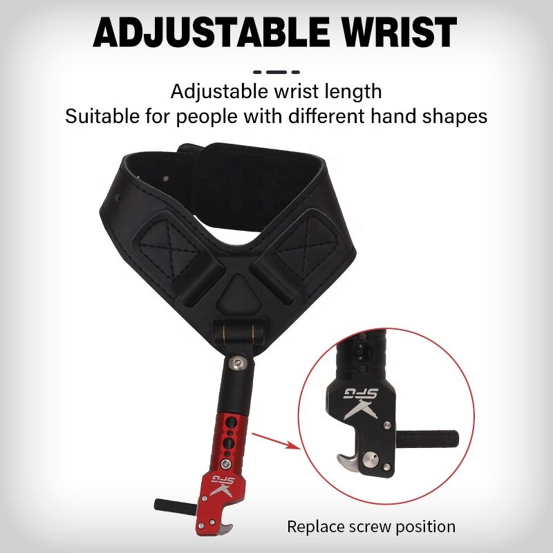Wrist Release Aid Factory - Hunting Compound Bow D Loop Rope 360 Degree