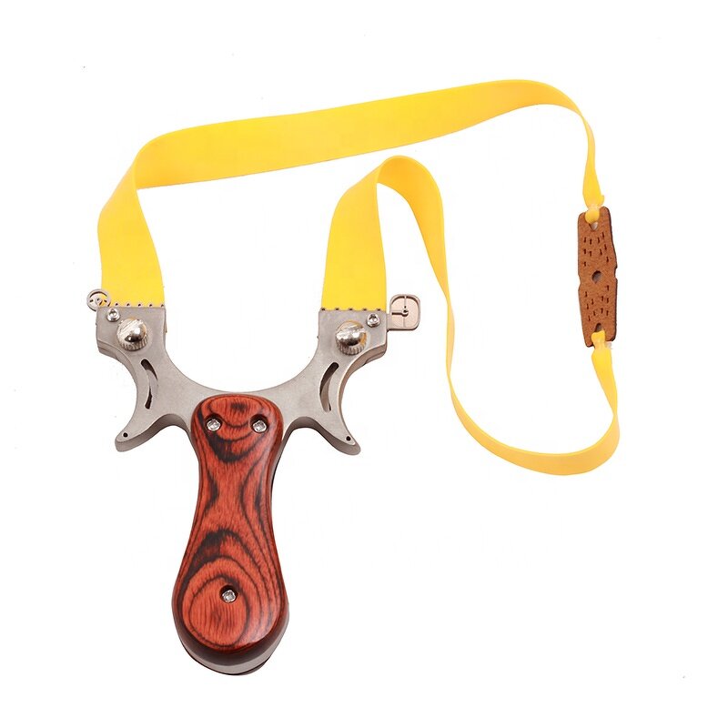 Slingshots Factory - Chinese Stainless Steel Hunting Rubber Bands Wood