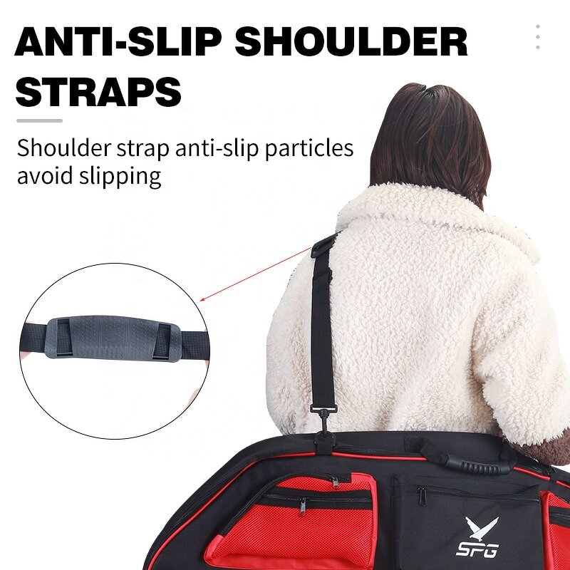 Compound Bow Bag Factory - Adjustable Buckle Hard Carbon Arrow Tube Backpack