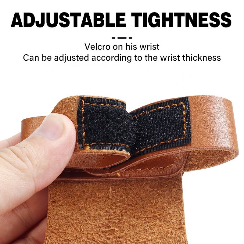 Bow Gloves Factory - Traditional Hunting Longbow Cowhide Leather Protective