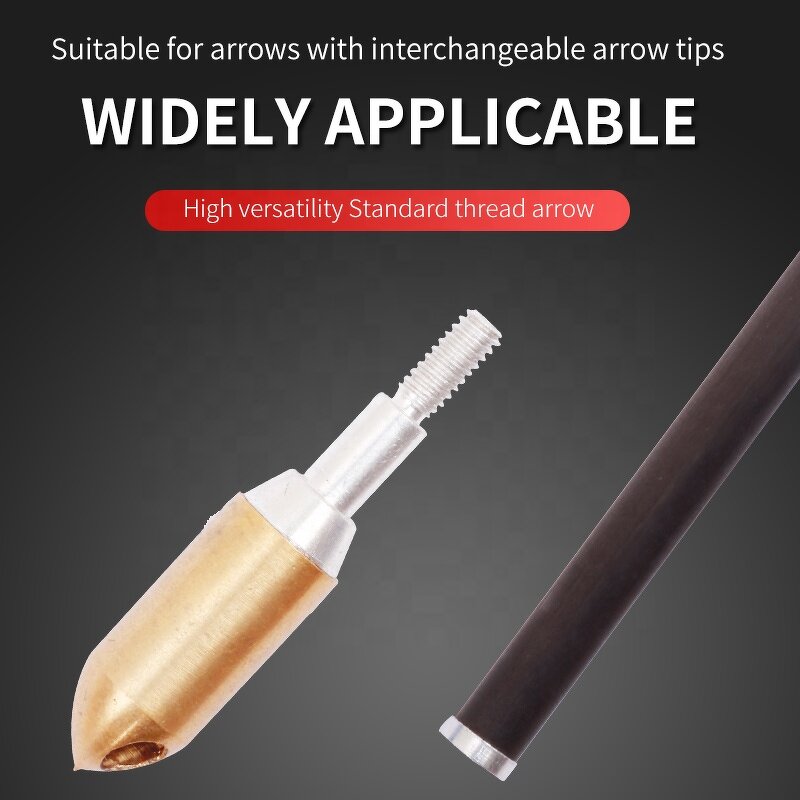 Brass Whistle Arrow Tip Factory - 125 Grain Hunting Broadheads Compound Bow