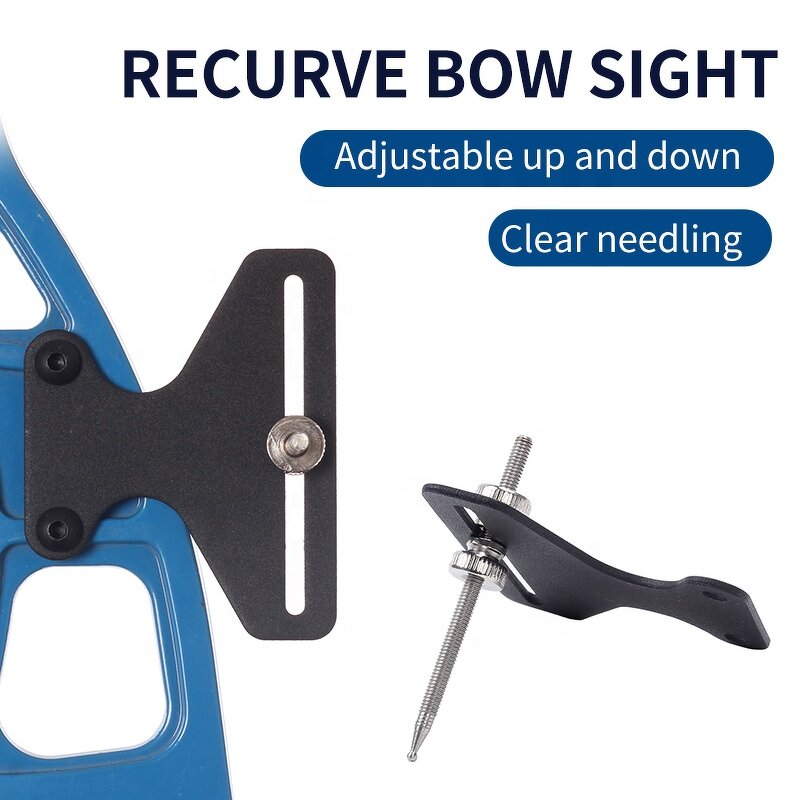 Recurve Bow Sight Factory - Scope Pin Takedown Hunting Metal Adjustable