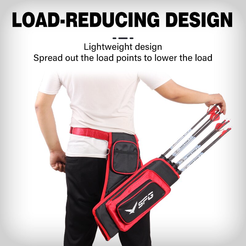 Arrow Quiver Factory - Hunting Compound Recurve Bow 4 Tube Carbon Fiberglass