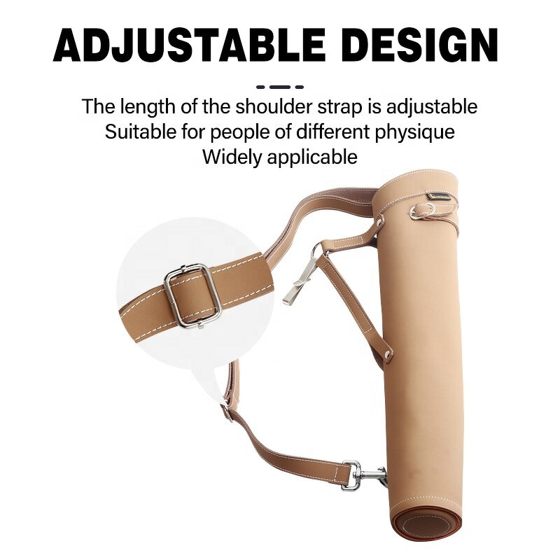 Arrow Bag Factory - Traditional Recurve Takedown Longbow Waist Leather Quiver