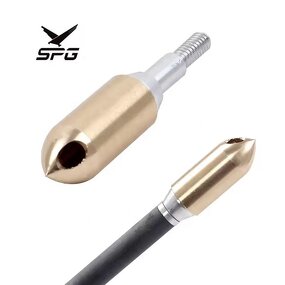 Brass Whistle Arrow Tip Factory - 125 Grain Hunting Broadheads Compound Bow