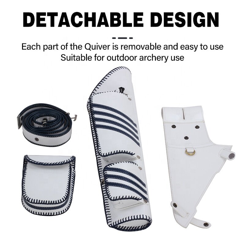 Arrow Quiver Factory - Competition Tube Traditional Recurve Longbow Hip Bag