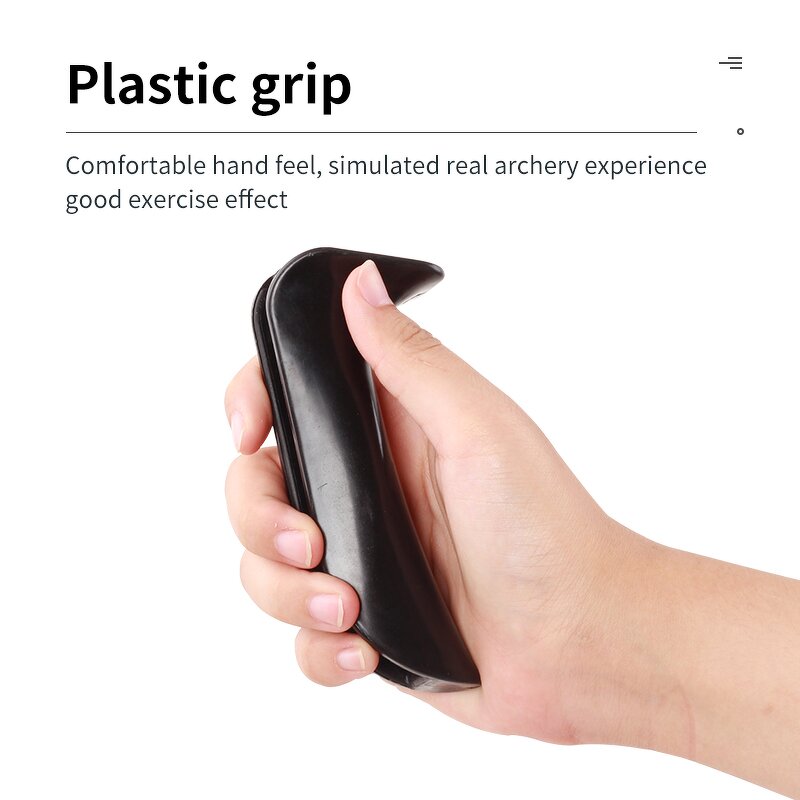 Archery Exerciser Factory - Rubber Band Plastic Bow Riser Strength Puller