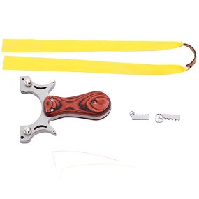 Slingshots Factory - Chinese Stainless Steel Hunting Rubber Bands Wood