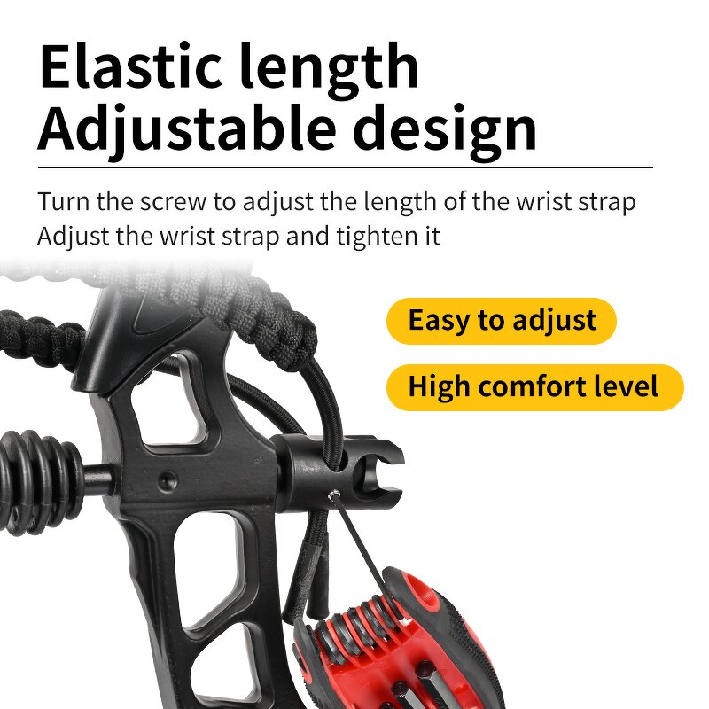 Bow Wrist Sling Factory - Compound Bow Hunting Aluminum Alloy Nylon Strap