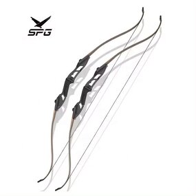 Recurve Bow Factory - Takedown Metal Riser Carbon Arrow Rest 30-50 Lbs