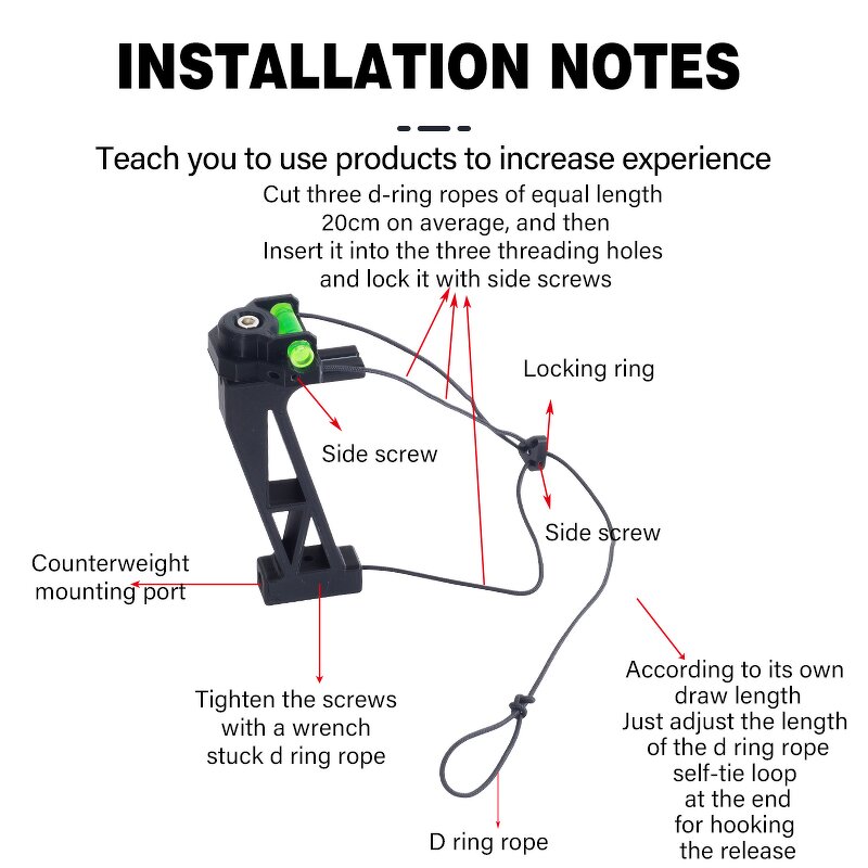Compound Bow Release Factory - Trainer Thumb Wrist Hunting Training Aids