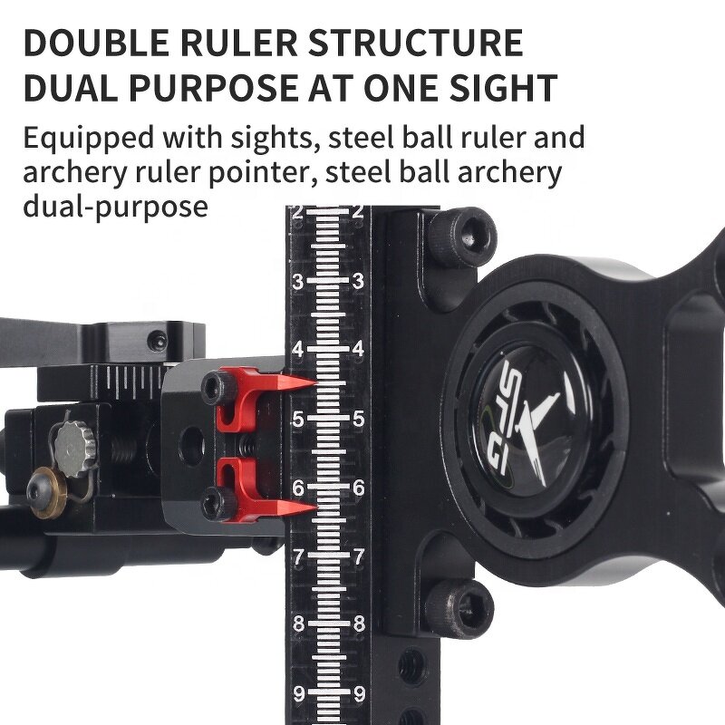 Single Pin Bow Sight Factory - Compound Adjustable Aluminum High Precision