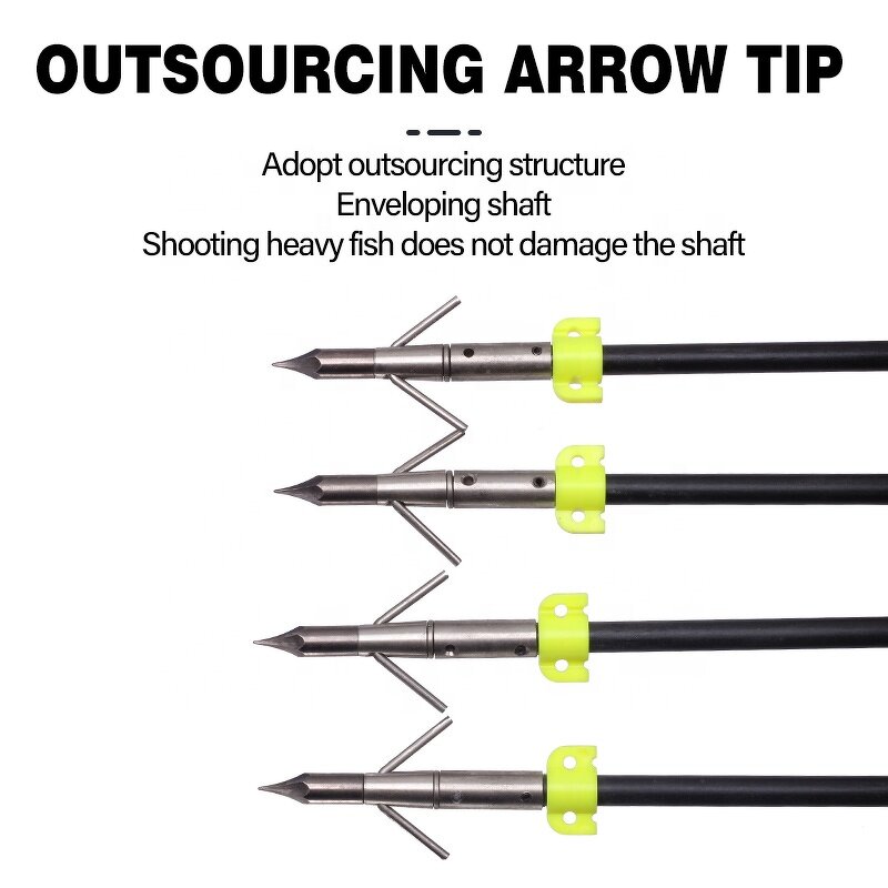 Bowfishing Arrow Factory - Fiberglass Compound Recurve Bow Stainless Steel