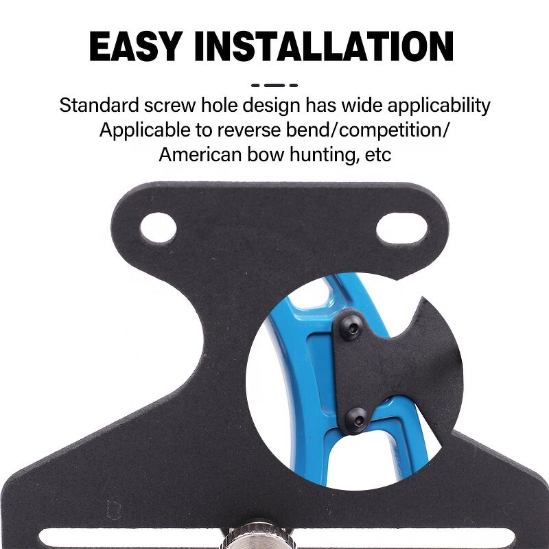 Recurve Bow Sight Factory - Single Pin Takedown Longbow Metal Adjustable