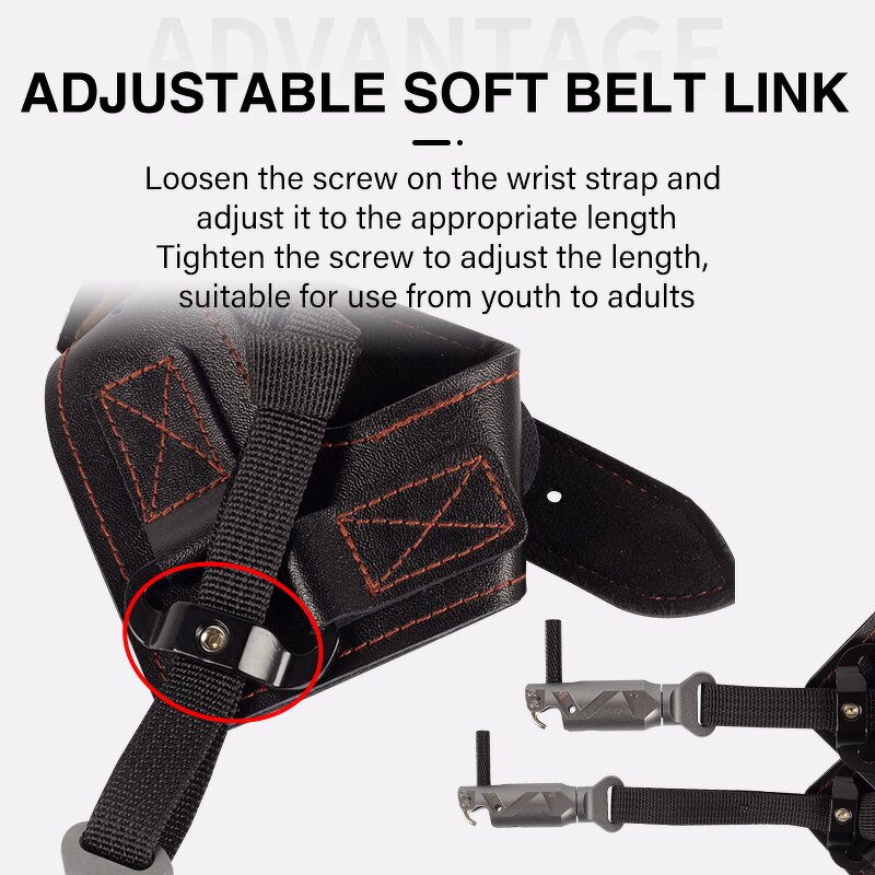 Compound Bow Release Factory - Hunting Adjustable Wrist Triggers Grip