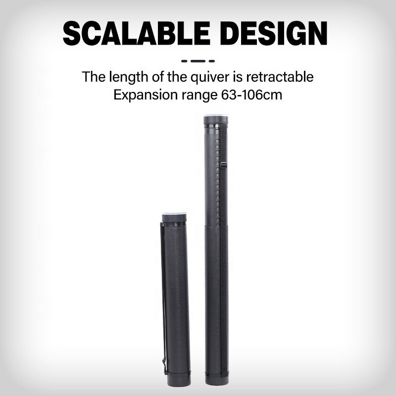 Arrow Tube Quiver Factory - Adjustable Bow Backpack Strap Fiberglass Arrows