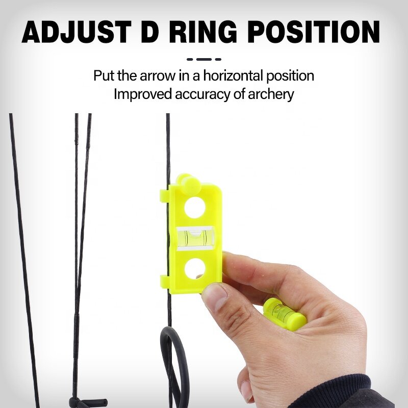 Compound Bow String Tuning Set Factory - Plastic D Loop Rope Adjustable