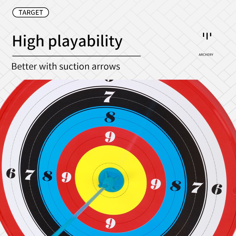 Sucker Arrow Target Factory - Kids Recurve Bow Hunting Suspension Type