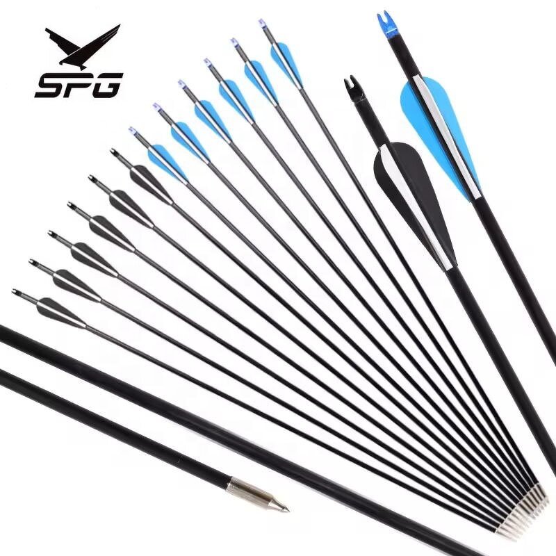 Fiberglass Arrows Factory - 8 mm Traditional Recurve Longbow Target Hunting