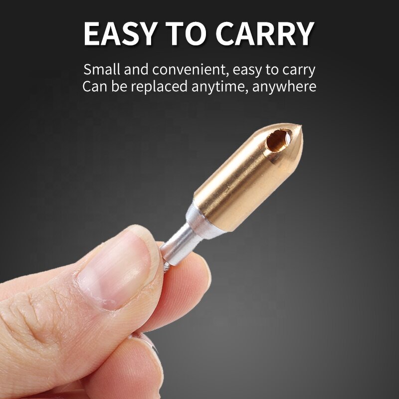 Brass Whistle Arrow Tip Factory - 125 Grain Hunting Broadheads Compound Bow