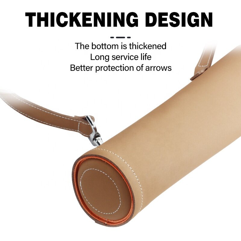 Arrow Bag Factory - Traditional Recurve Takedown Longbow Waist Leather Quiver
