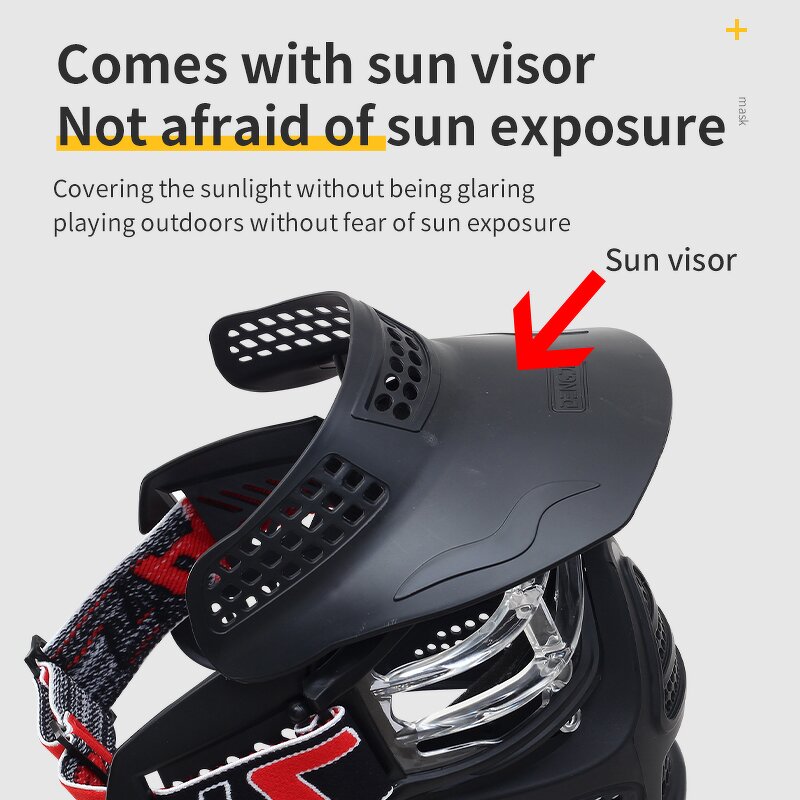 Archery Tag Mask Factory - Outdoor Paintball CS Game Full Face Helmet