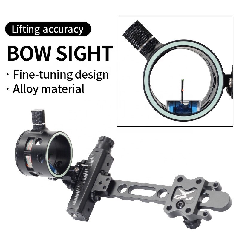 Compound Bow Sight Factory - Scope Adjustable Metal Hunting Professional