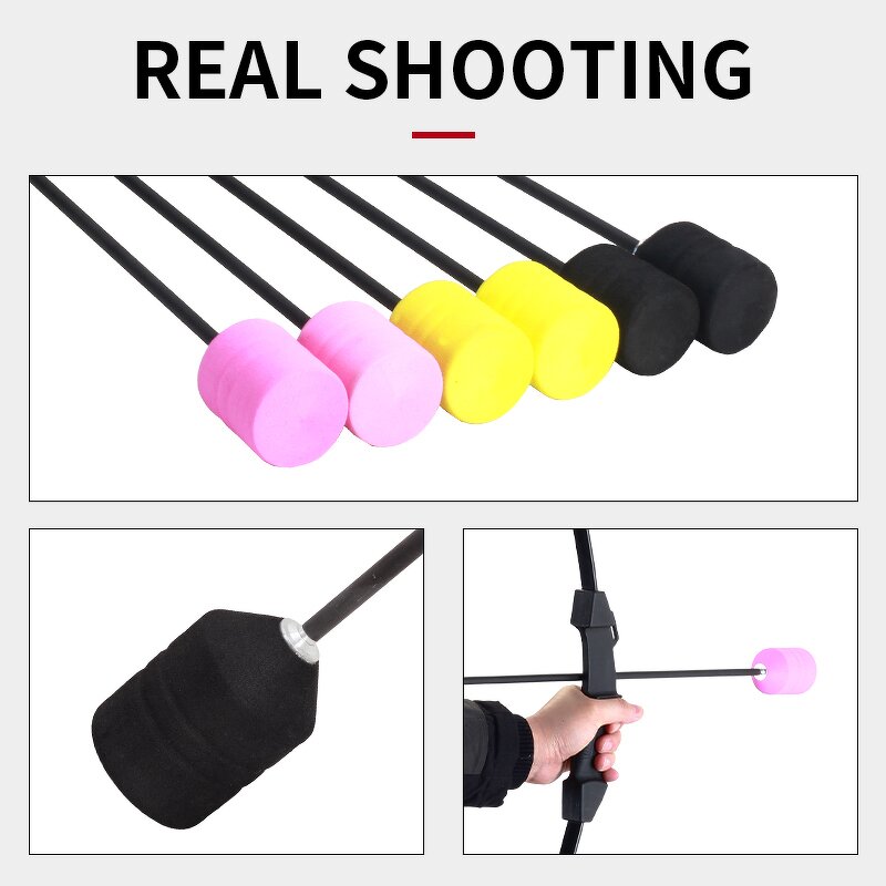 Sponge Arrow Points Factory - 6.2mm CS Game Safety Protector Blunt Foam